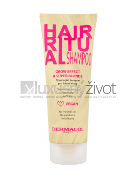 Dermacol Hair Ritual Super Blonde Shampoo, Šampón 250