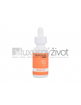 Revolution Skincare Brighten Carrot & Pumpkin Enzyme Serum, Pleťové sérum 30