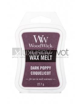 WoodWick Dark Poppy, Vonný vosk 22,7