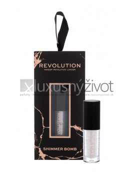 Makeup Revolution London Shimmer Bomb Light Beam, Lesk na pery 2
