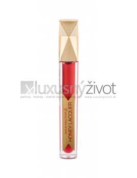 Max Factor Honey Lacquer Indulgent Coral, Lesk na pery 3,8