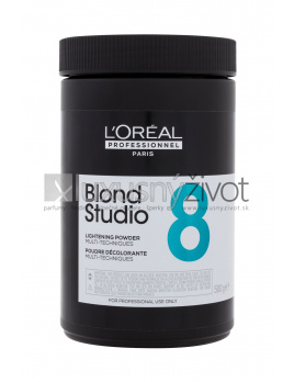 L'Oréal Professionnel Blond Studio Multi-Techniques Powder, Farba na vlasy 500
