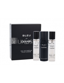 Chanel Bleu de Chanel, Parfumovaná voda 3x20, Twist and Spray