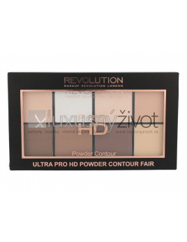 Makeup Revolution London Ultra Pro HD Powder Contour Palette, Kontúrovacia paletky 20