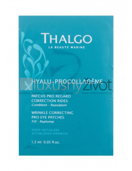 Thalgo Hyalu-Procollagéne Wrinkle Correcting Pro Eye Patches, Očný gél 12