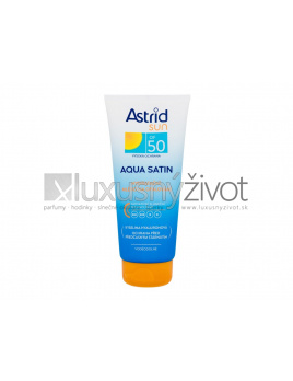 Astrid Sun Aqua Satin Moisturizing Milk, Opaľovací prípravok na telo 200, SPF50