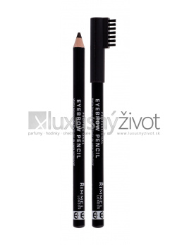 Rimmel London Professional Eyebrow Pencil 004 Black Brown, Ceruzka na obočie 1,4