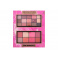 Makeup Revolution London Pink Moments Face & Eye Gift Set, paletka tváreniek a rozjasňovačov Blush Palette 16 g Lover + paletka očných tieňov Reloaded Eyeshadows Palette 16,5 g Romance