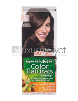 Garnier Color Naturals Créme 5,12 Icy Light Brown, Farba na vlasy 40