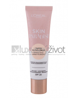L'Oréal Paris Skin Paradise Tinted Water-Moisturiser 02 Fair, Make-up 30, SPF20