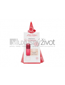 Shiseido Benefiance Anti Wrinkle Duo, denný pleťový krém Benefiance Wrinkle Smoothing Cream 30 ml + pleťové sérum Ultimune Power Infusing Concentrate 10 ml