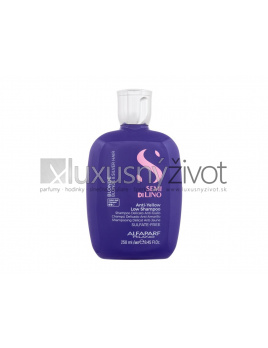ALFAPARF MILANO Semi Di Lino Anti-Yellow Low Shampoo, Šampón 250