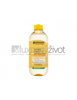Garnier Skin Naturals Vitamin C Micellar Cleansing Water, Micelárna voda 400