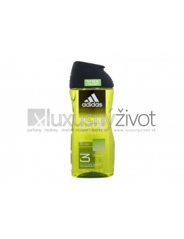 Adidas Pure Game Shower Gel 3-In-1, Sprchovací gél 250, New Cleaner Formula