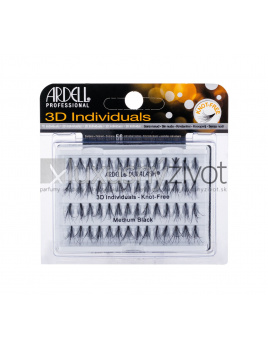 Ardell 3D Individuals Duralash Knot-Free Medium Black, Umelé mihalnice 56
