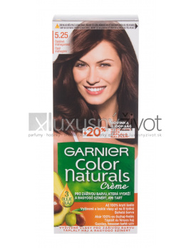 Garnier Color Naturals Créme 5,25 Light Opal Mahogany Brown, Farba na vlasy 40