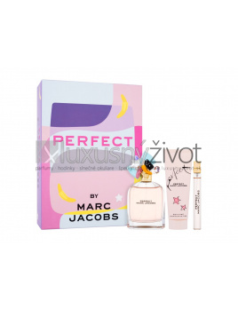 Marc Jacobs Perfect, parfumovaná voda 100 ml + telové mlieko 75 ml + parfumovaná voda 10 ml - SET3