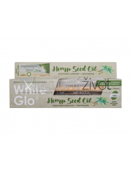 White Glo Hemp Seed Oil, Zubná pasta 150