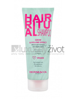 Dermacol Hair Ritual Grow & Volume Shampoo, Šampón 250