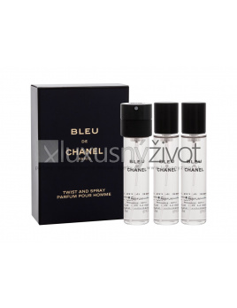 Chanel Bleu de Chanel, Parfum 3x20, Náplň