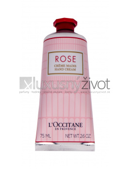L'Occitane Rose Hand Cream, Krém na ruky 75, Limited Edition