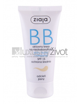 Ziaja BB Cream Oily and Mixed Skin Light, BB krém 50, SPF15