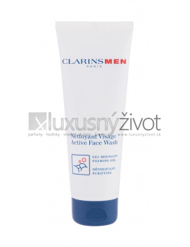 Clarins Men Active Face Wash, Čistiaca pena 125