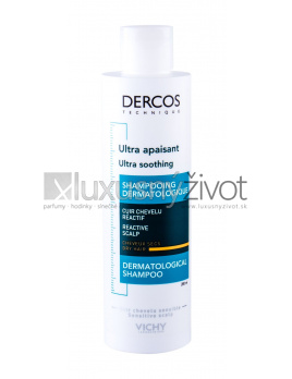 Vichy Dercos Ultra Soothing, Šampón 200, Dry Hair