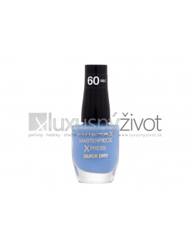Max Factor Masterpiece Xpress Quick Dry 855 Blue Me Away, Lak na nechty 8