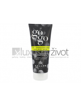 Kallos Cosmetics Gogo 2 in 1 Energizing Hair And Body Wash, Sprchovací gél 200