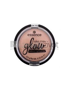 Essence Make Me Glow Baked Highlighter 10 It´s Glow Time, Rozjasňovač 6,5