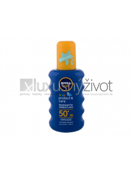 Nivea Sun Kids Protect & Care Sun Spray, Opaľovací prípravok na telo 200, SPF50+