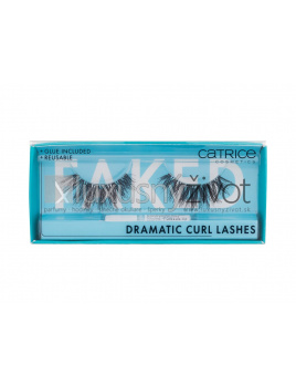 Catrice Faked Dramatic Curl Lashes Black, Umelé mihalnice 1