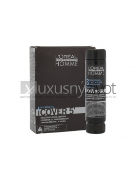 L'Oréal Professionnel Homme Cover 5´ 3 Dark Brown, Farba na vlasy 3x50