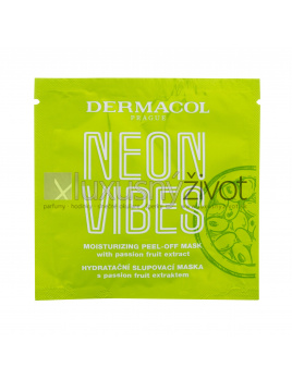 Dermacol Neon Vibes Moisturizing Peel-Off Mask, Pleťová maska 8