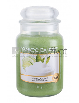 Yankee Candle Vanilla Lime, Vonná sviečka 623