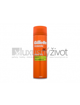 Gillette Fusion Sensitive Shave Gel, Gél na holenie 200