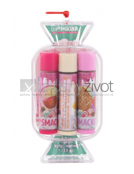 Lip Smacker Candy, balzam na pery Candy 4 g + balzam na pery Candy 4 g Hot Cocoa + balzam na pery Candy 4 g Sugar Cookie