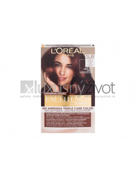L'Oréal Paris Excellence Creme Triple Protection 5UR Universal Red, Farba na vlasy 48