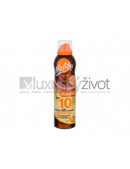 Malibu Continuous Spray Dry Oil, Opaľovací prípravok na telo 175, SPF10
