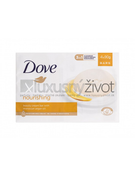 Dove Nourishing Beauty Cream Bar, Tuhé mydlo 4x90