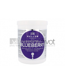 Kallos Cosmetics Blueberry, Maska na vlasy 1000