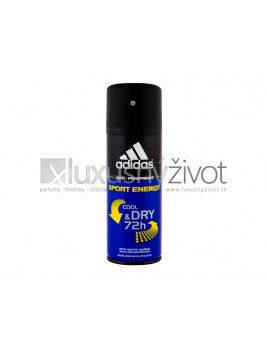 Adidas Sport Energy Cool & Dry 72h, Antiperspirant 150