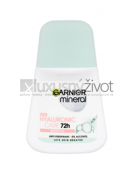 Garnier Mineral Hyaluronic Care, Antiperspirant 50, 72h