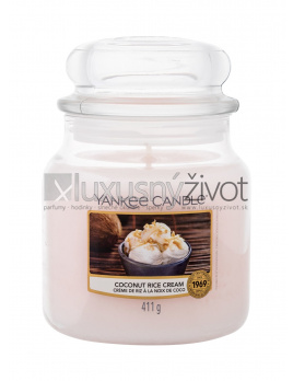 Yankee Candle Coconut Rice Cream, Vonná sviečka 411