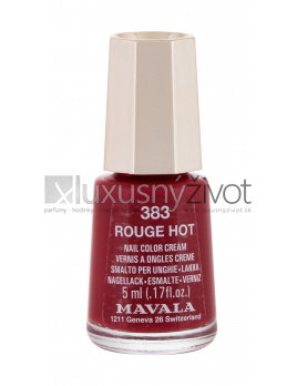 MAVALA Mini Color Cream 383 Rouge Hot, Lak na nechty 5