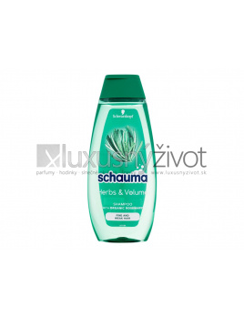 Schwarzkopf Schauma Herbs & Volume Shampoo, Šampón 400
