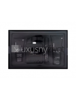 Mauboussin Pour Lui In Black, parfumovaná voda 100 ml + parfumovaná voda 20 ml + sprchovací gél 90 ml + sprchovací gél 50 ml