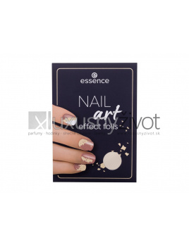 Essence Nail Art Effect Foils, Ozdoby na nechty 1 - 01 Golden Galaxy