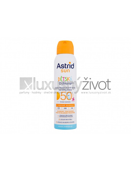 Astrid Sun Kids Dry Spray, Opaľovací prípravok na telo 150, SPF50